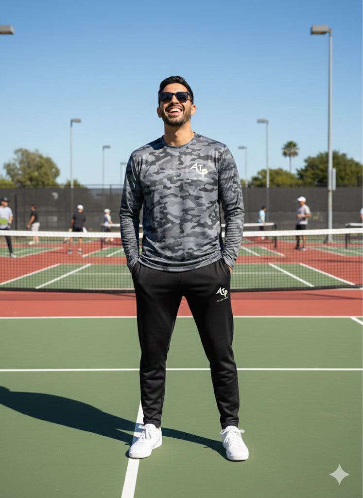 Men's Long Sleeve Performance T’s with QDT, UPF 50+