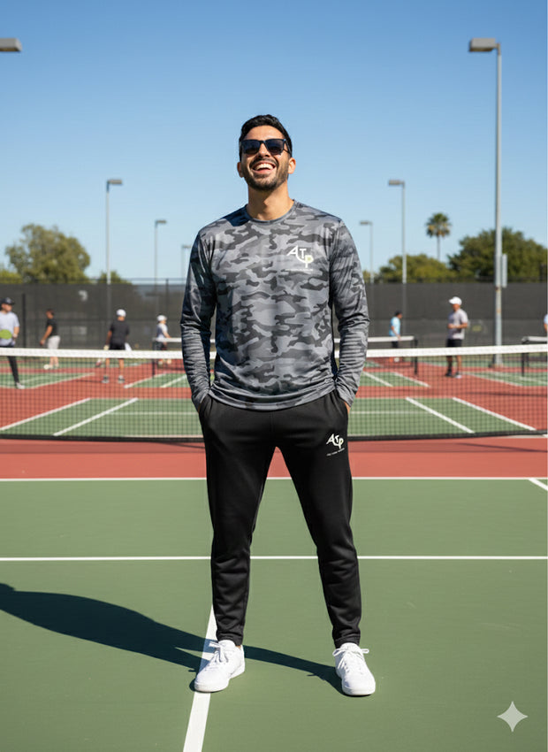 Men's Long Sleeve Performance T’s with QDT, UPF 50+