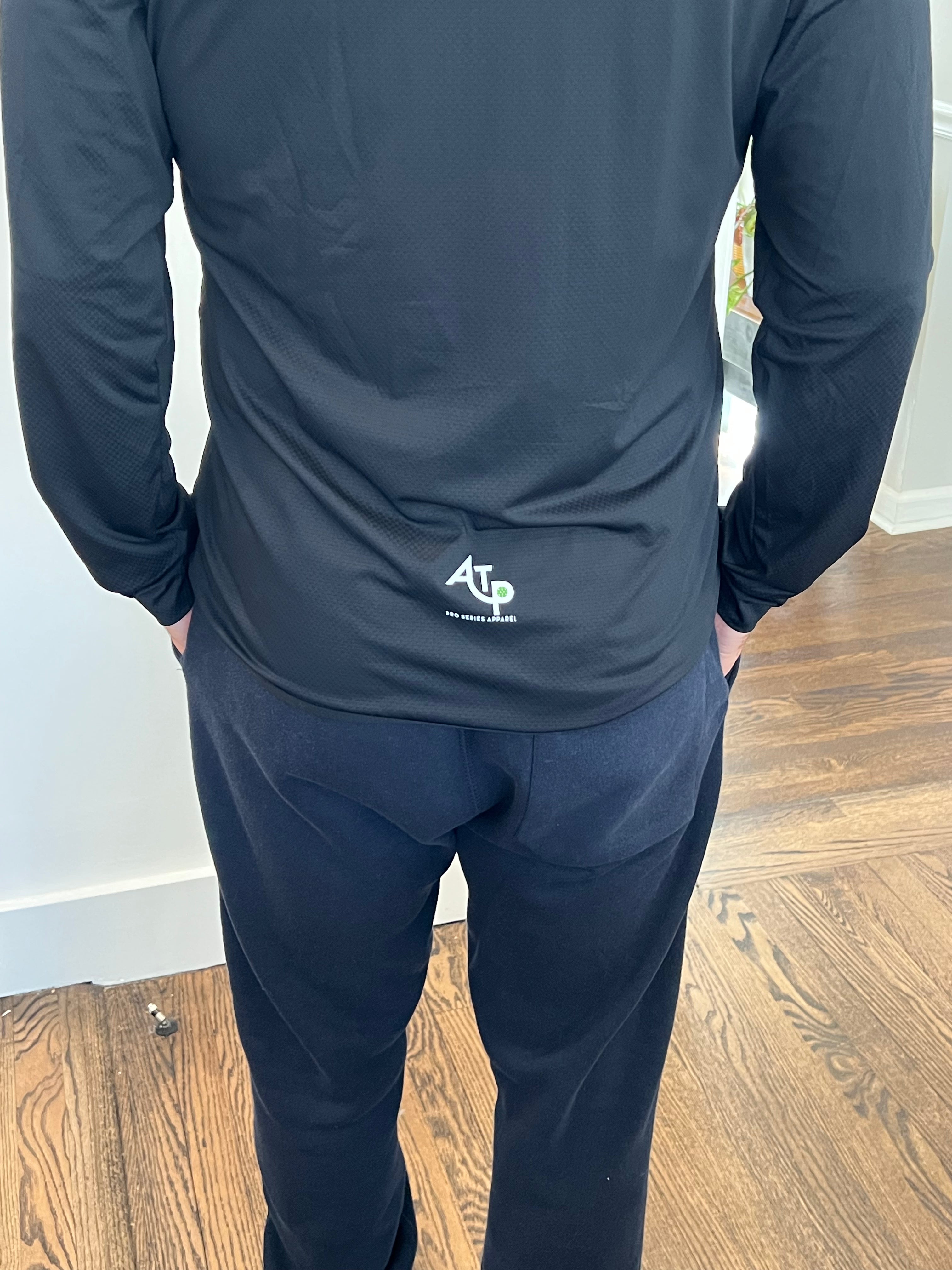 Men's Lightweight performance Full Zip Warm up Jacket with Hood