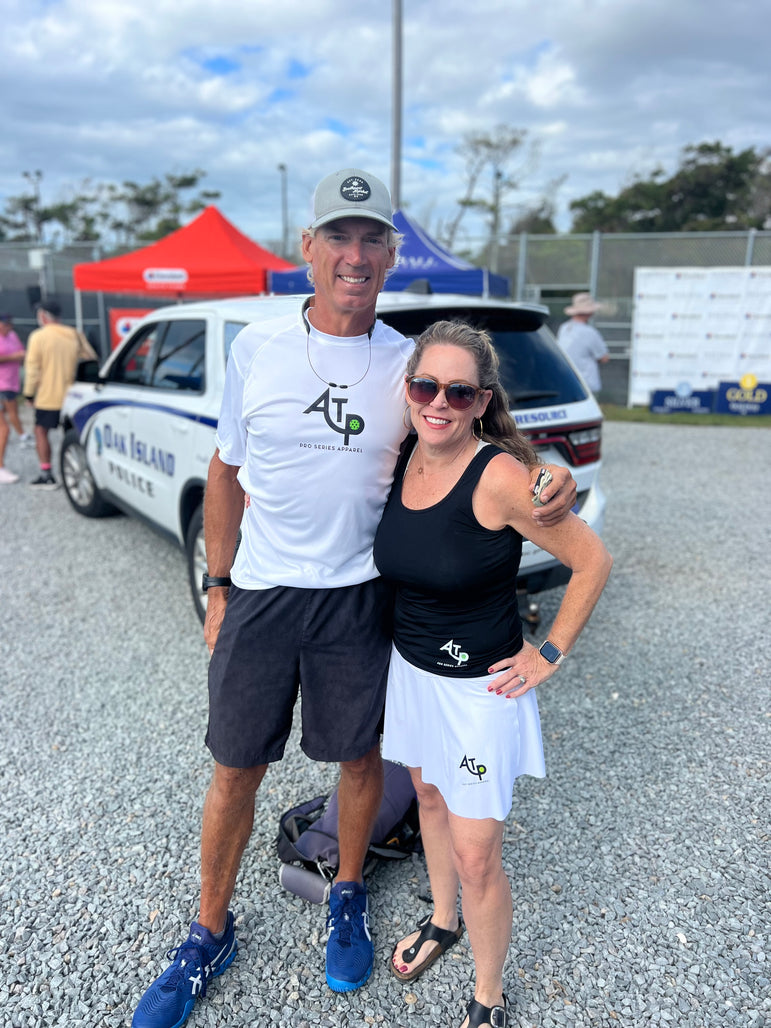 Lady's Performance Crossover High Waisted Mid length flowy Skorts with Pockets