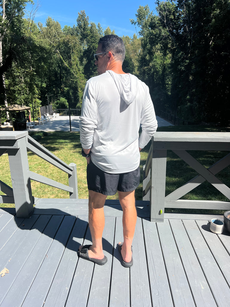 Unisex Long Sleeve Performance Hoodie, QDT, UPF50+