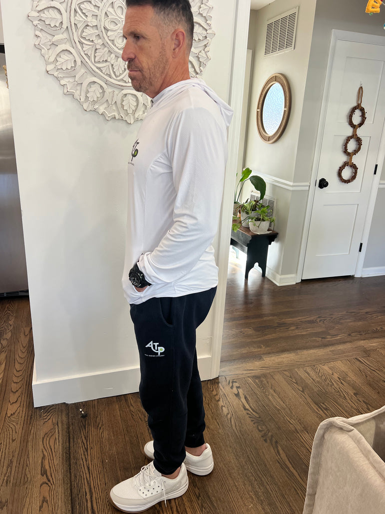 Men's Lightweight performance Full Zip Warm up Jacket with Hood