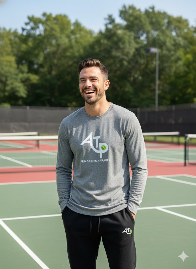 Men's Long Sleeve Performance T’s with QDT, UPF 50+