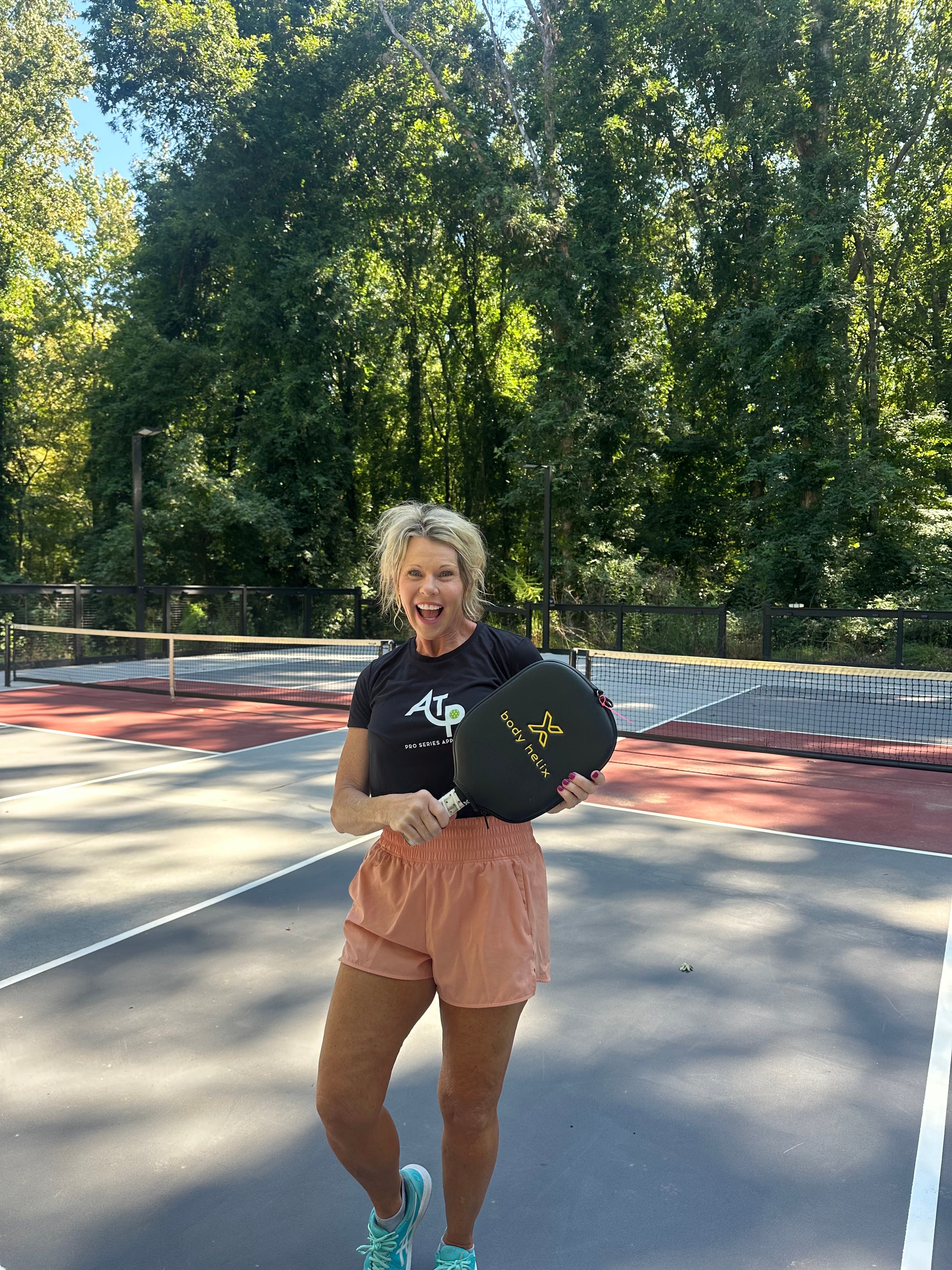 Lady’s Performance Blend Crop Tee