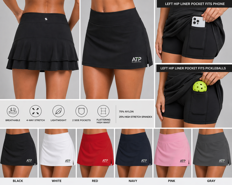 Ladies ATP Championship Skirt