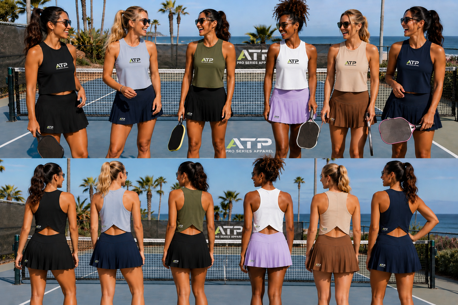 Lady’s Crop Tank with V-Back