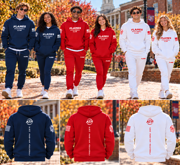 Liberty Flames Pickleball Official Hoodie