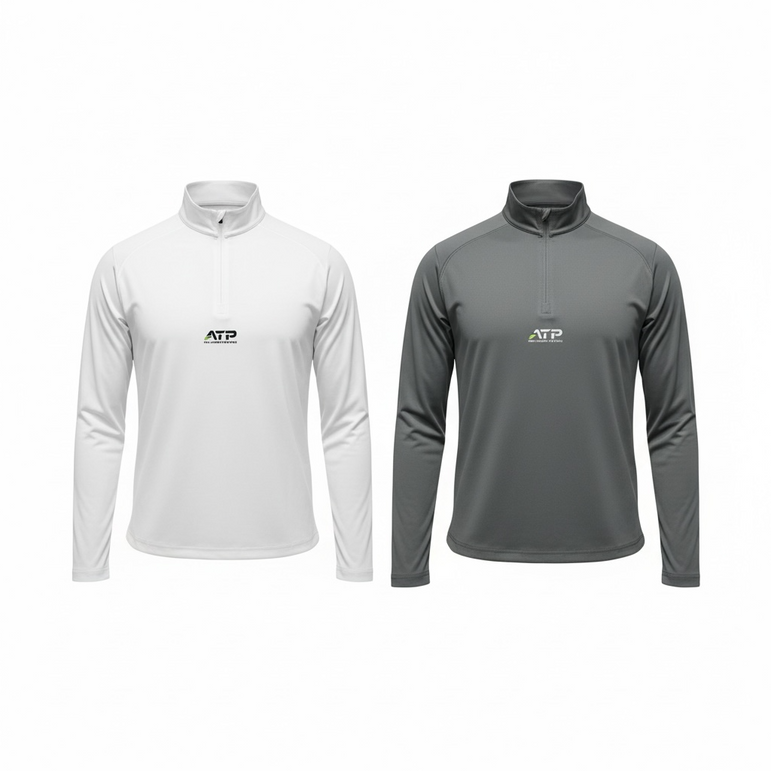 Men’s 1/4 Zip Performance Long Sleeve Shirt